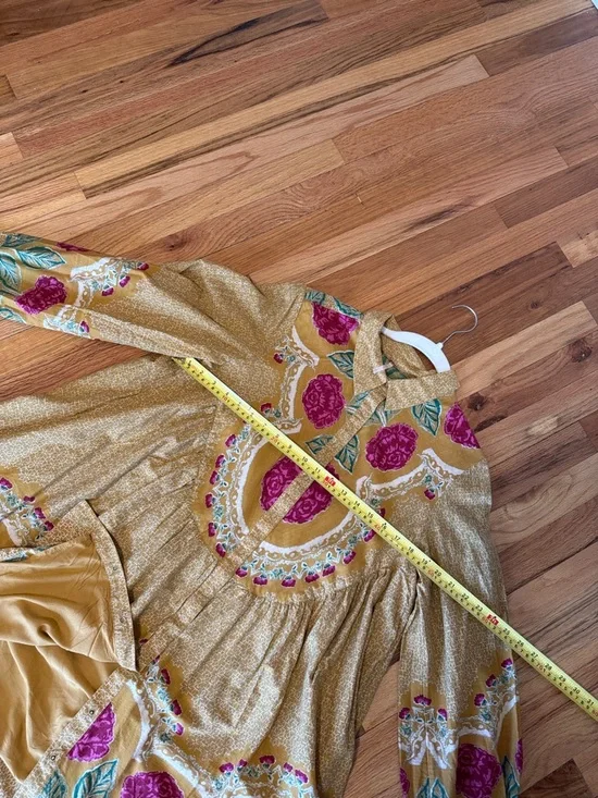 Free People Smell the Roses Dress Floral size medium - Picture 11 of 14